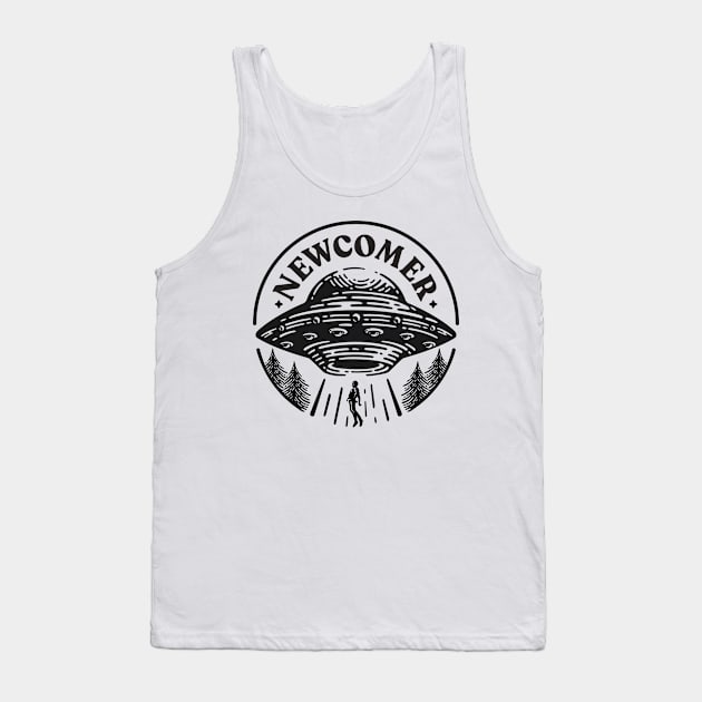 UFO New Comer Tank Top by Mako Design 